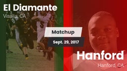 Matchup: El Diamante High vs. Hanford  2017