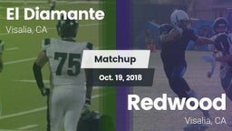 Matchup: El Diamante High vs. Redwood  2018