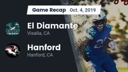 Recap: El Diamante  vs. Hanford  2019