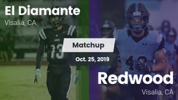 Matchup: El Diamante High vs. Redwood  2019