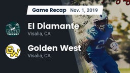 Recap: El Diamante  vs. Golden West  2019