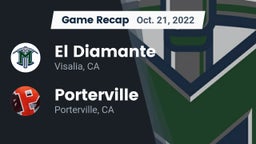 Recap: El Diamante  vs. Porterville  2022