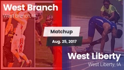 Matchup: West Branch High vs. West Liberty  2017