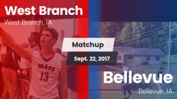 Matchup: West Branch High vs. Bellevue  2017