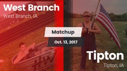 Matchup: West Branch High vs. Tipton  2017
