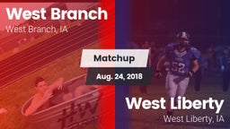 Matchup: West Branch High vs. West Liberty  2018