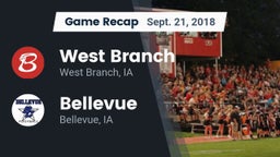 Recap: West Branch  vs. Bellevue  2018