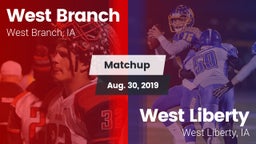 Matchup: West Branch High vs. West Liberty  2019