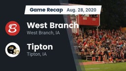 Recap: West Branch  vs. Tipton  2020