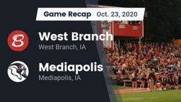 Recap: West Branch  vs. Mediapolis  2020