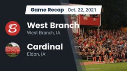 Recap: West Branch  vs. Cardinal  2021