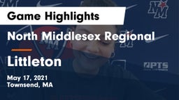 North Middlesex Regional  vs Littleton  Game Highlights - May 17, 2021