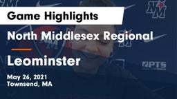 North Middlesex Regional  vs Leominster  Game Highlights - May 26, 2021