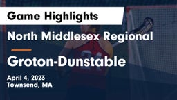 North Middlesex Regional  vs Groton-Dunstable  Game Highlights - April 4, 2023