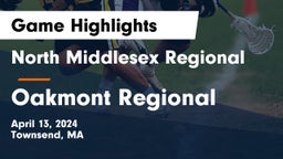 North Middlesex Regional  vs Oakmont Regional  Game Highlights - April 13, 2024