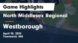 North Middlesex Regional  vs Westborough Game Highlights - April 25, 2024