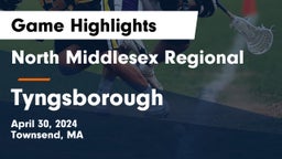 North Middlesex Regional  vs Tyngsborough Game Highlights - April 30, 2024