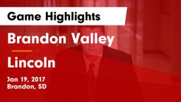 Brandon Valley  vs Lincoln  Game Highlights - Jan 19, 2017