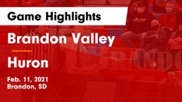 Brandon Valley  vs Huron  Game Highlights - Feb. 11, 2021