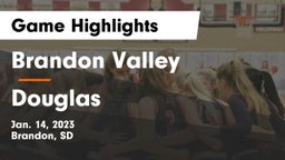 Brandon Valley  vs Douglas  Game Highlights - Jan. 14, 2023
