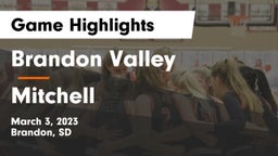 Brandon Valley  vs Mitchell  Game Highlights - March 3, 2023