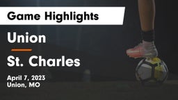 Union  vs St. Charles  Game Highlights - April 7, 2023