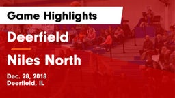 Deerfield  vs Niles North  Game Highlights - Dec. 28, 2018