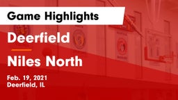 Deerfield  vs Niles North  Game Highlights - Feb. 19, 2021
