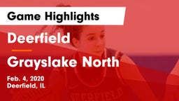 Deerfield  vs Grayslake North  Game Highlights - Feb. 4, 2020