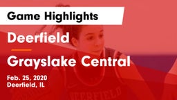 Deerfield  vs Grayslake Central  Game Highlights - Feb. 25, 2020