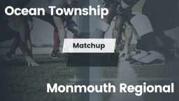 Matchup: Ocean Township High vs. Monmouth Regional  2016