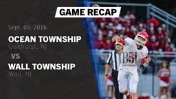 Recap: Ocean Township  vs. Wall Township  2016