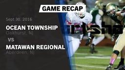 Recap: Ocean Township  vs. Matawan Regional  2016