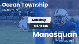 Matchup: Ocean Township High vs. Manasquan  2017