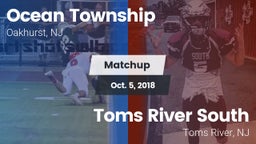 Matchup: Ocean Township High vs. Toms River South  2018