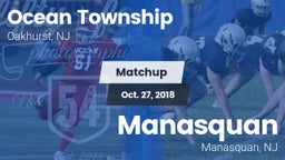 Matchup: Ocean Township High vs. Manasquan  2018