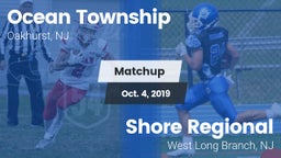 Matchup: Ocean Township High vs. Shore Regional  2019