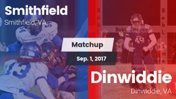 Matchup: Smithfield High vs. Dinwiddie  2017