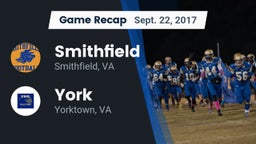Recap: Smithfield  vs. York  2017
