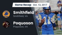 Recap: Smithfield  vs. Poquoson  2017