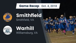 Recap: Smithfield  vs. Warhill  2018