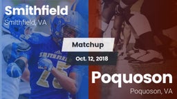 Matchup: Smithfield High vs. Poquoson  2018