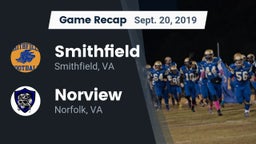 Recap: Smithfield  vs. Norview  2019