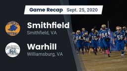 Recap: Smithfield  vs. Warhill  2020
