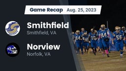 Recap: Smithfield  vs. Norview  2023