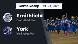 Recap: Smithfield  vs. York  2022