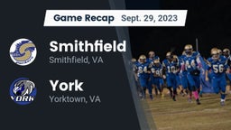 Recap: Smithfield  vs. York  2023