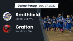 Recap: Smithfield  vs. Grafton  2022