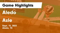 Aledo  vs Azle Game Highlights - Sept. 15, 2023