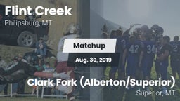 Matchup: Flint Creek Titans vs. Clark Fork (Alberton/Superior)  2019